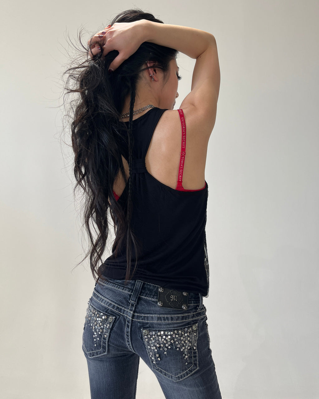 Midnight Sequin Tank