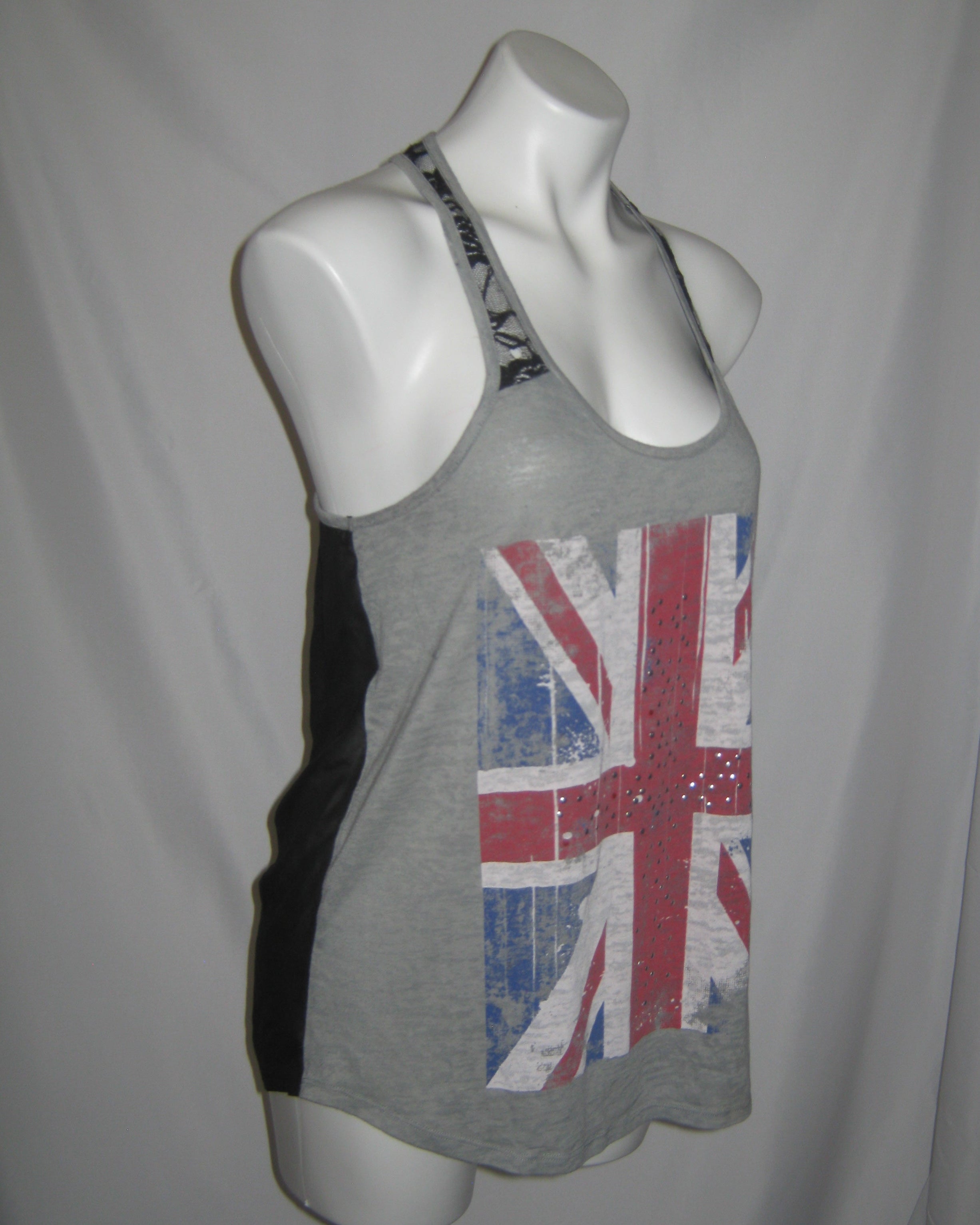 Union Jack Racerback Tank