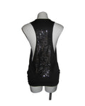 Sequin Racerback Tank Tunic Tops