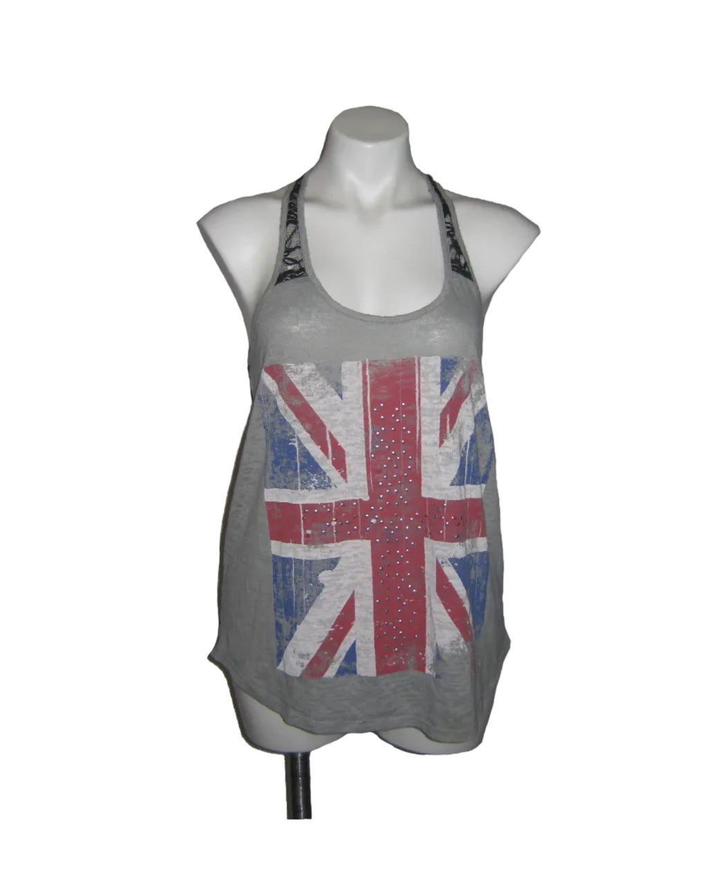 Union Jack Racerback Tank