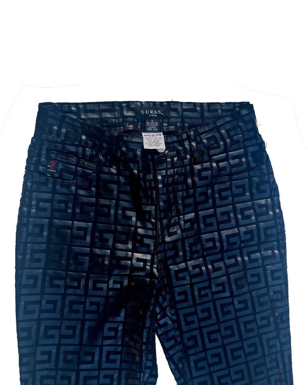 GUESS G Code Monogram Pants
